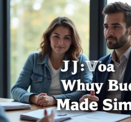 The image shows a person reviewing their J 1 Visa status on a digital device with clear, simple steps.