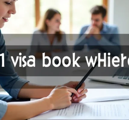 The image shows a neatly organized K-1 visa document checklist, offering a simple guide for applicants.